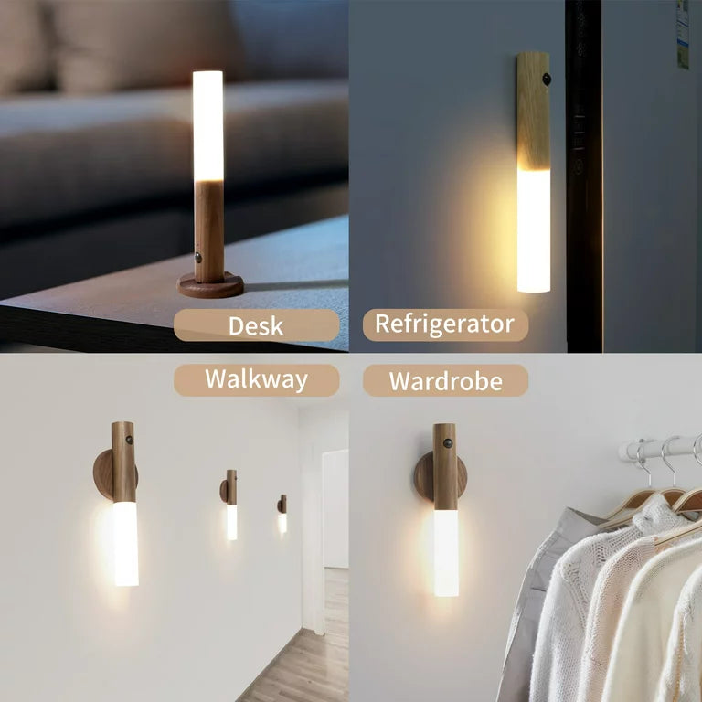 Smart Wooden Sensor Light