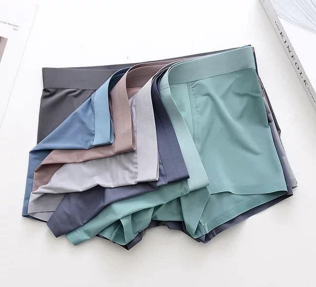 Men's  Ice Silk Briefs Boxers (Pack of 5)