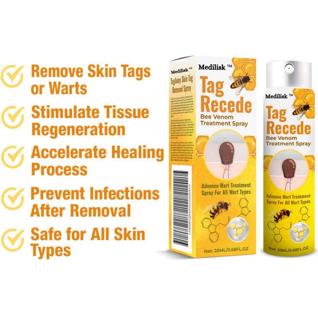 Bee Venom Wart Remover Spray- (Pack of 1)