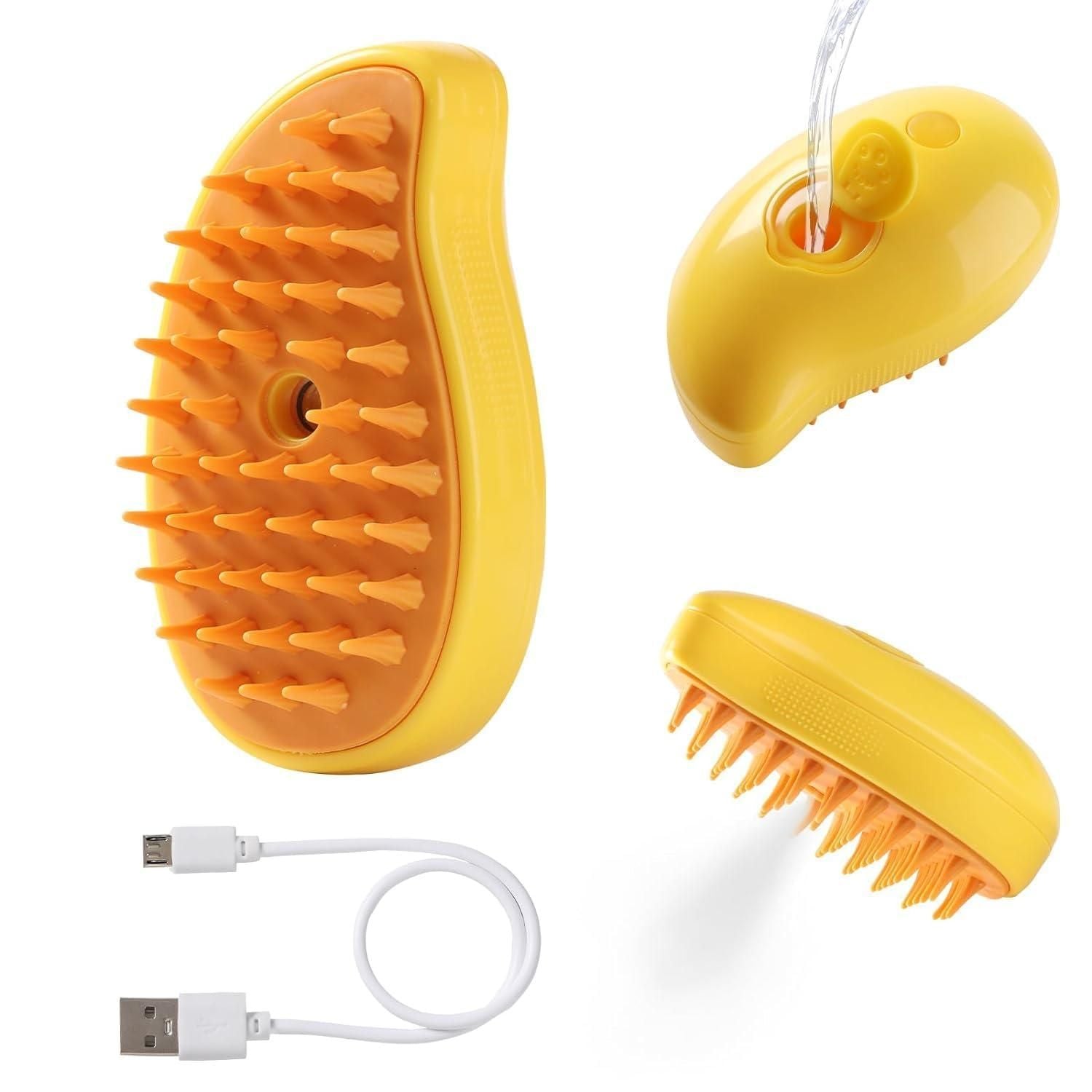 3 In1 Steamy Pet  Brush