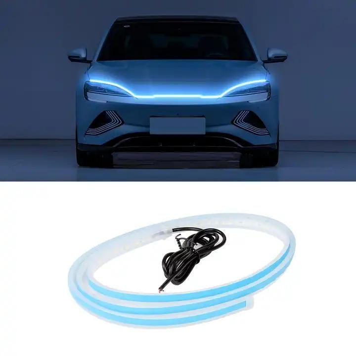 Car hood strip light