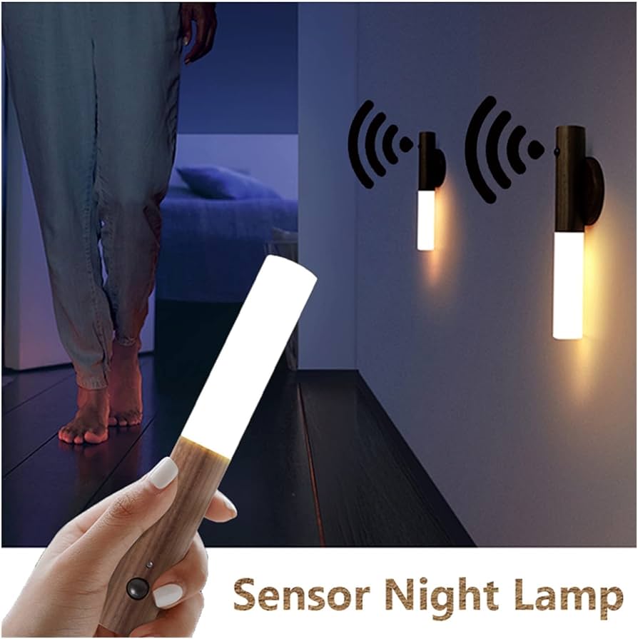 Smart Wooden Sensor Light