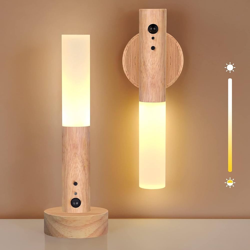 Smart Wooden Sensor Light