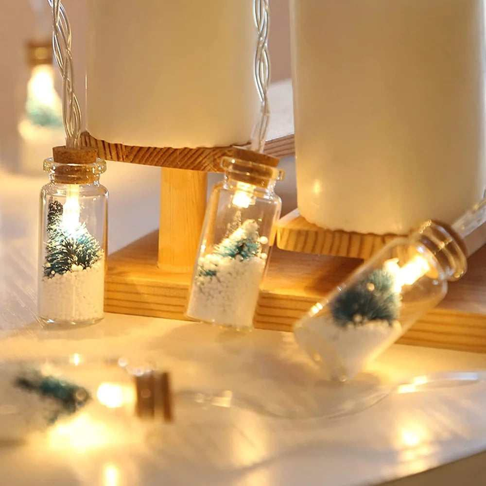 Christmas Bottle Light