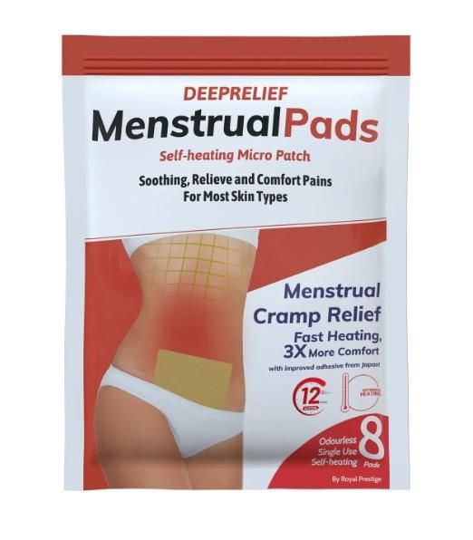 Menstruation Pain Relief Pad (PACK OF 8