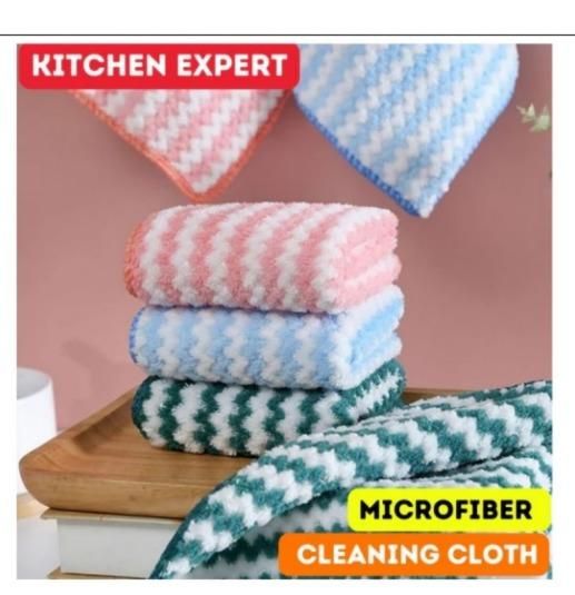 Highly Absorbent & Soft Multi-Purpose Cleaning Cloths (Pack of 10)