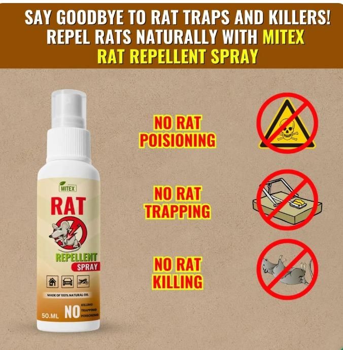 Rat Repellent Spray (BUY 1 GET 2 FREE)