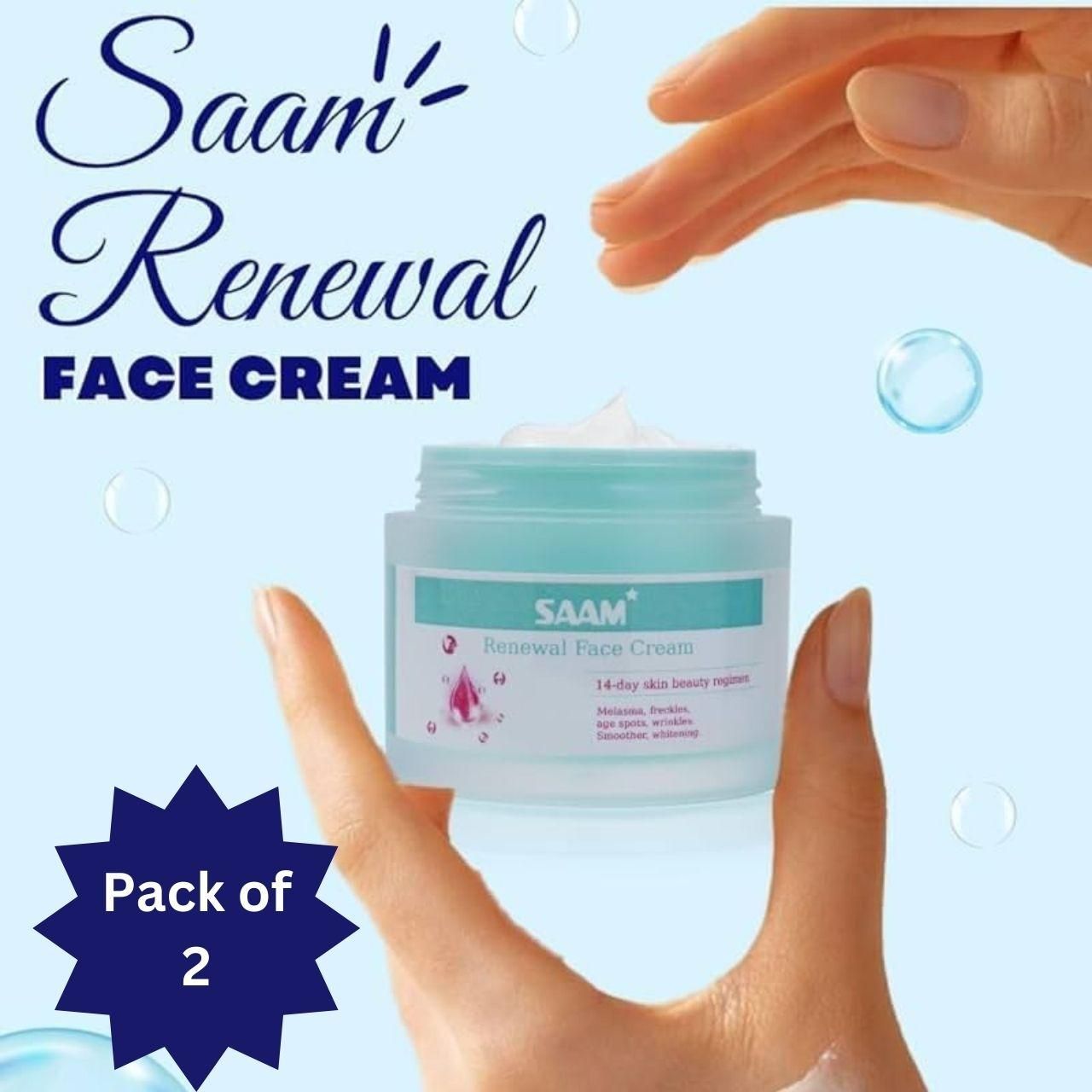 Saam renewal face cream (BUY 1 GET 1 FREE)