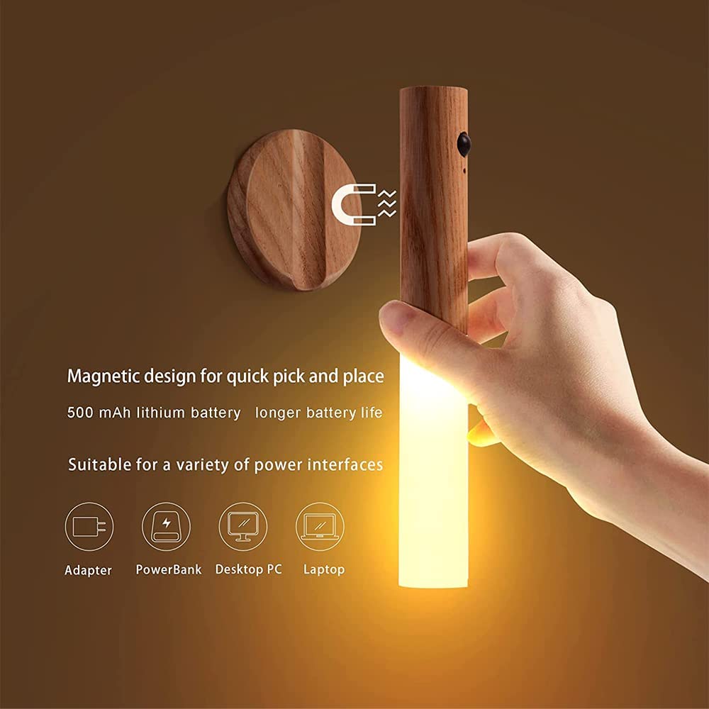 Smart Wooden Sensor Light