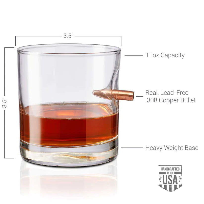 Bullet Whisky Glass