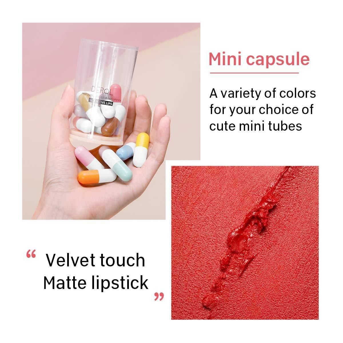 Mini Capsule Lipstick (Buy 8 Get 8 Free)