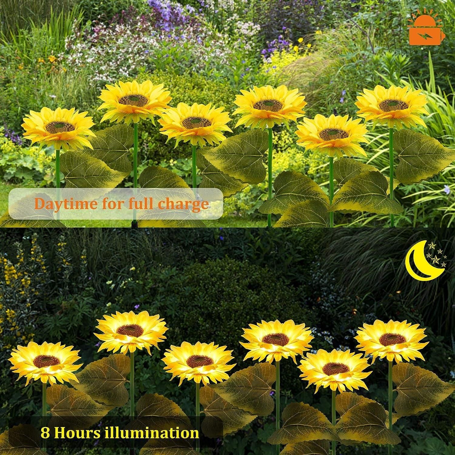 Sunflower Solar Powered Light