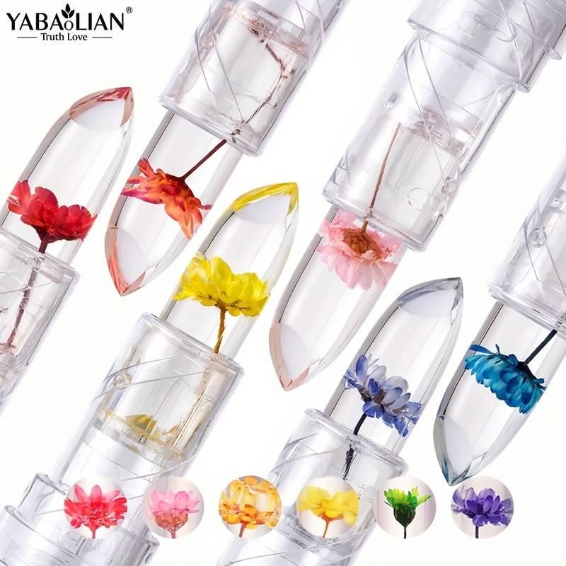 Crystal Jelly Flower Color Changing  Lipstick (BUY 1 GET 1 FREE)