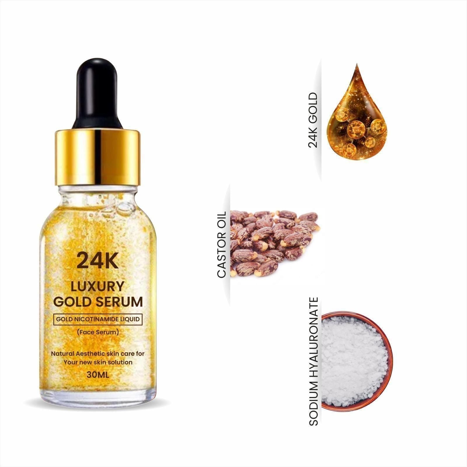 24K Gold Face Serum (BUY 1 GET 1 FREE)