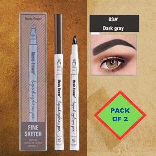 Microblading Tattoo Eyebrow Pen (Pack Of 2)